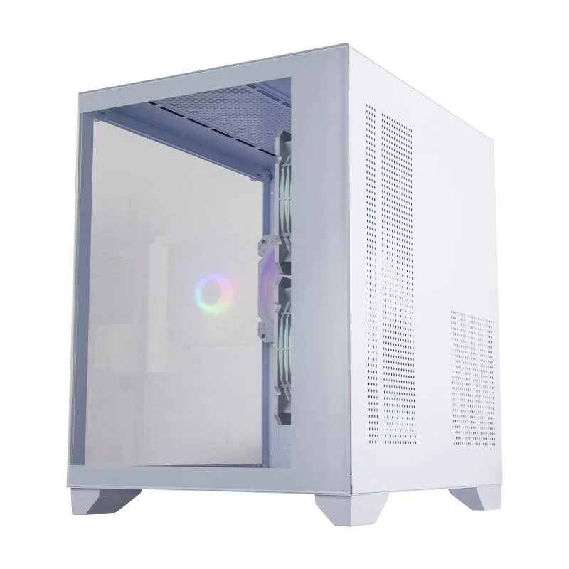 Gabinete Gamer Bluecase Bg-052w Soul Pro - Lateral E Frontal Em Vidro - Usb 3.0 - 3 Coolers Inclusos Gabinete Gamer Bluecase Bg-052w Soul Pro - Lateral E Frontal Em Vidro - Usb 3.0 - 3 Coolers Inclusos