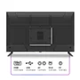 Smart Tv Hq 32" Hd Tela Sem Bordas Sistema Android Design Slim Hqs32nkhm