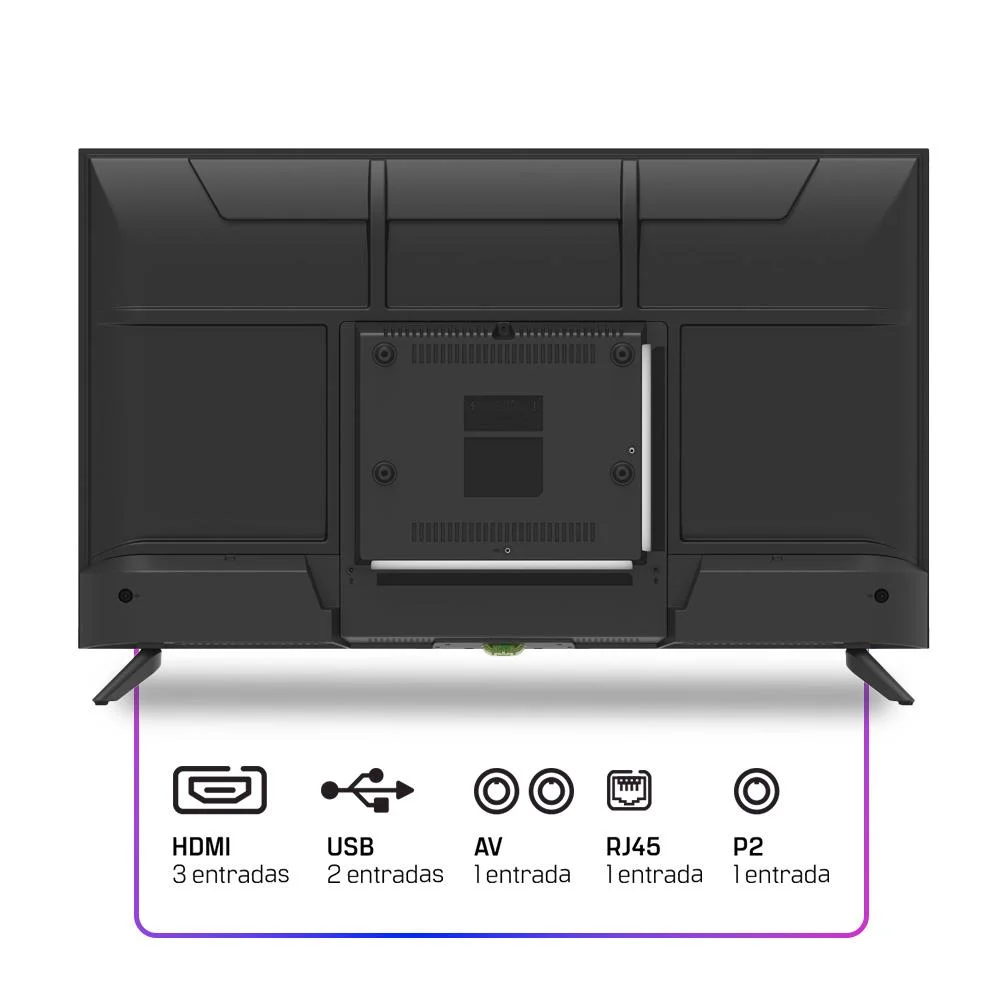 Smart Tv Hq 32" Hd Tela Sem Bordas Sistema Android Design Slim Hqs32nkhm Smart Tv Hq 32" Hd Tela Sem Bordas Sistema Android Design Slim Hqs32nkhm
