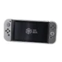 Capa Protetora Dock Flip Case Para Nintendo Switch Joy-con Removível + 4 Caps Transparente Branca