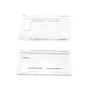 Capa Protetora Dock Flip Case Para Nintendo Switch Joy-con Removível + 4 Caps Transparente Branca