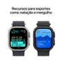Apple Watch Ultra 2 Gps + Cellular • Caixa Natural De Titânio De 49 Mm • Pulseira Loop Alpina Canela – G