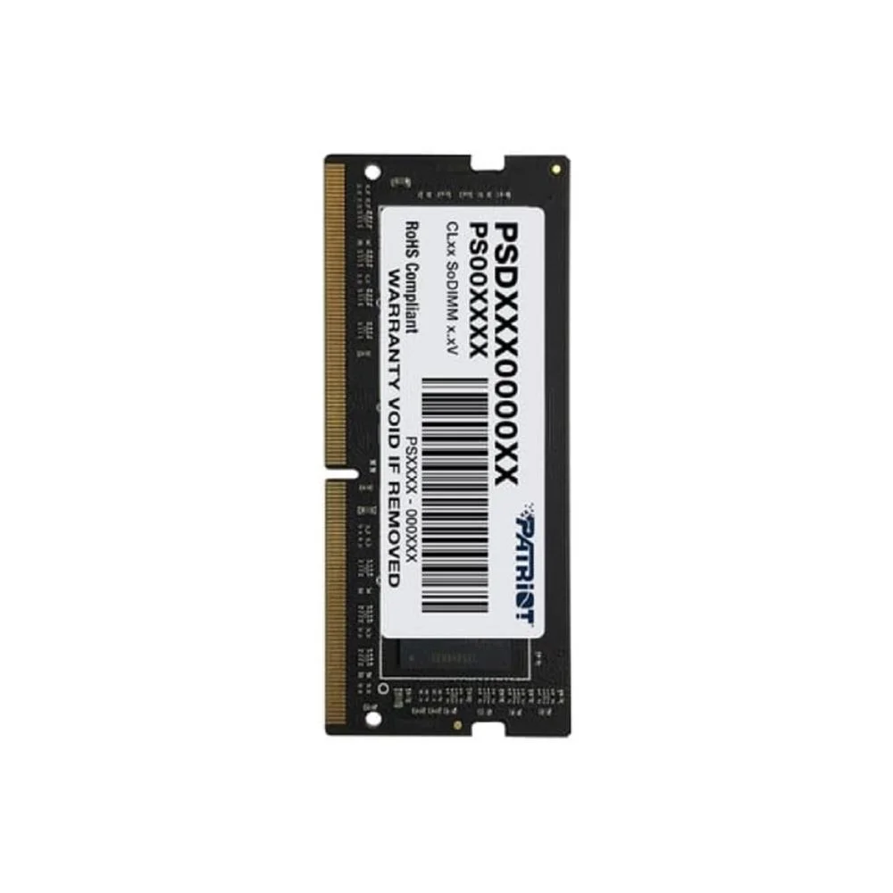 Memória Ram Ddr4 8GB 3200mhz (notebook) - Patriot Signature Memória Ram Ddr4 8GB 3200mhz (notebook) - Patriot Signature