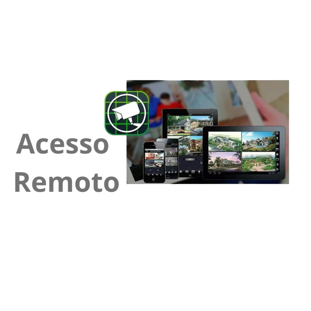 Kit 8 Câmeras Intelbras 1220b Full Color  Dvr Mhdx 1016-c Intelbras Com Detecção De Movimentos Hd 6tb
