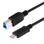 Cabo Usb-c Para Impressora Usb-b 3.0 1 Metro Android Otg Nfe