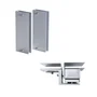 Suporte Para Fechadura Em Portas De Vidro Sv20150 Intelbras Kit De Instalação De Fechadura Em Portas De Vidro Sv20150 Intelbras