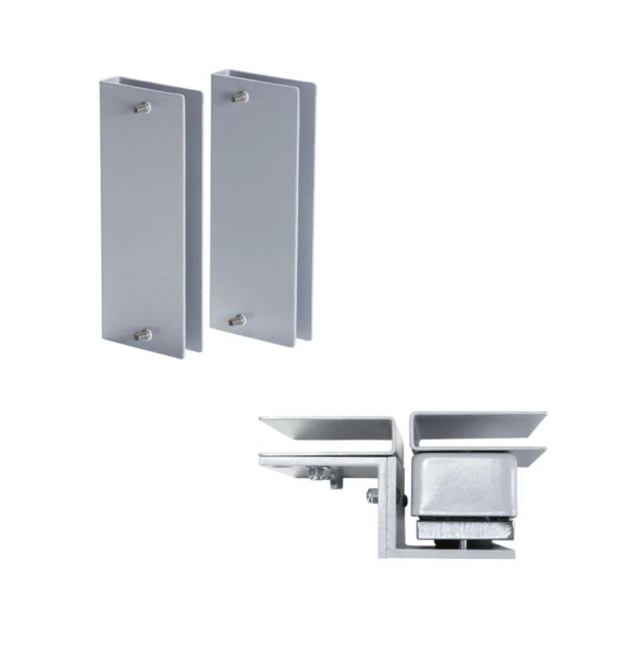 Suporte Para Fechadura Em Portas De Vidro Sv20150 Intelbras Kit De Instalação De Fechadura Em Portas De Vidro Sv20150 Intelbras
