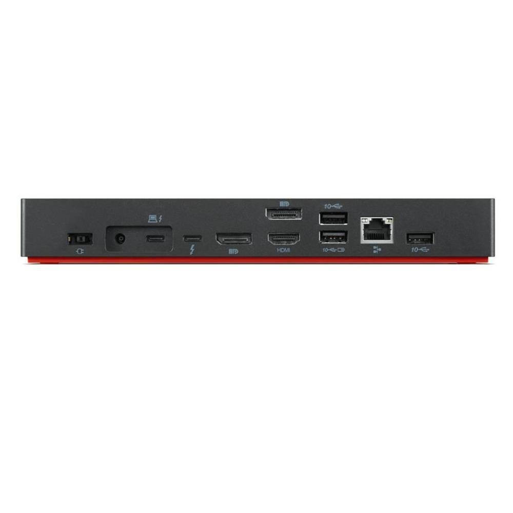 Thinkpad Thunderbolt 4 Workstation Dock – Brasil Preto/vermelho 40b00300br em Campinas - foto 2