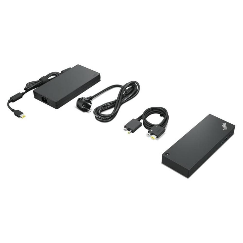 Thinkpad Thunderbolt 4 Workstation Dock – Brasil Preto/vermelho 40b00300br em Campinas - foto 4