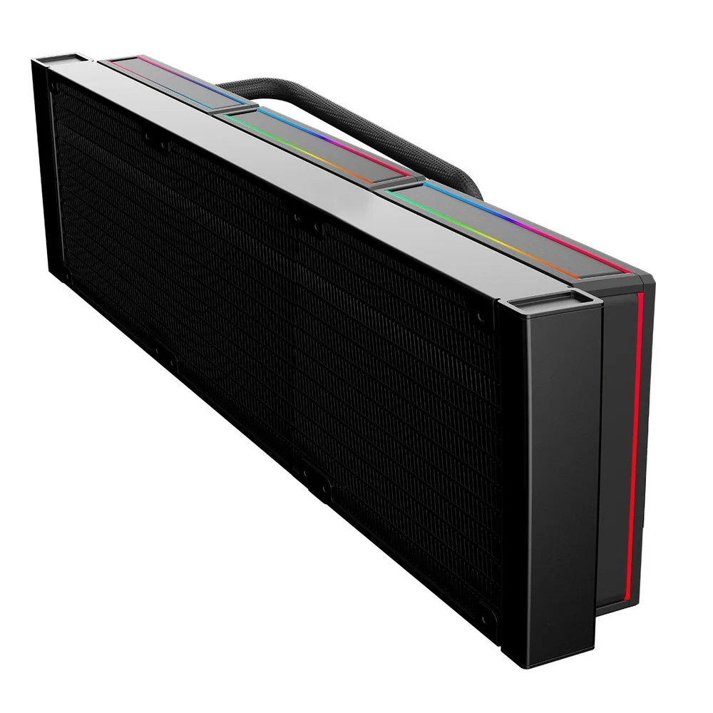 Water Cooler PCyes Vision 360mm Black Vulcan - Tela Lcd 2,1". Water Cooler PCyes Vision 360mm Black Vulcan - Tela Lcd 2,1".