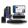 Kit Automação Pdv Tob Intel I3 8GB SSD 120GB Win10 Rede S/fio Teclado Mouse Monitor 15" Gaveta Dinheiro Impressora Térmica Leitor Código De Barras.