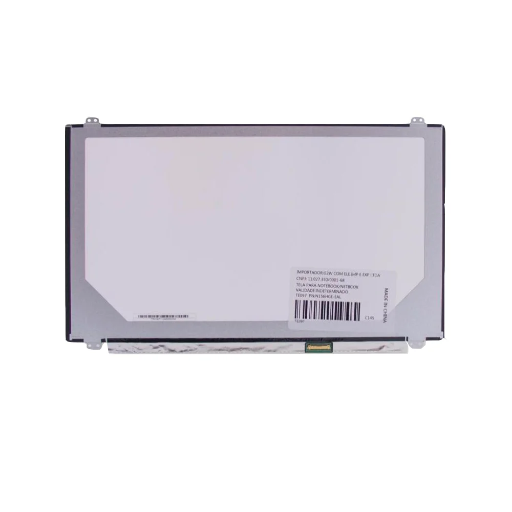 Tela 15.6Polegadas Led Slim Para Notebook Part Number Nt156fhm-n41 V8.0 | Fosca.