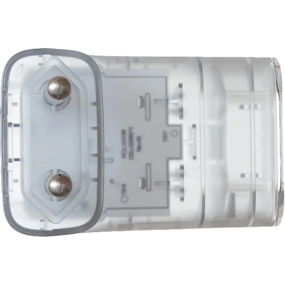 Protetor Eletronico Dps 2 Pinos 20a Iclamper Pocket Fit Transparente 026794