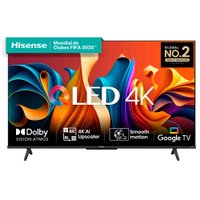 Smart Tv Hisense 50 " 50q6n 4k Uhd QLED Hdr10mais Dolby Vision Atmos Google Tv