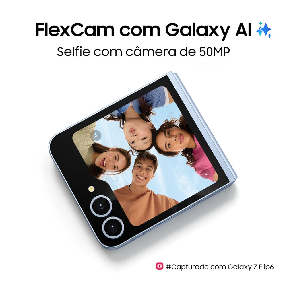 Samsung Galaxy Z Flip6 5g 256gb 12gb Ram KaBuM