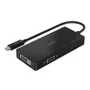 Adaptador De Vídeo Usb C Belkin, Adaptador Multiport 4 Em 1 - Adaptador De Vídeo Usb C Para Macbook Pro, Macbook Air, Ipad Pro E Mac Mini - HDMI, Vga, Displayport Ou Display De Vídeo Dvi Com Cabo