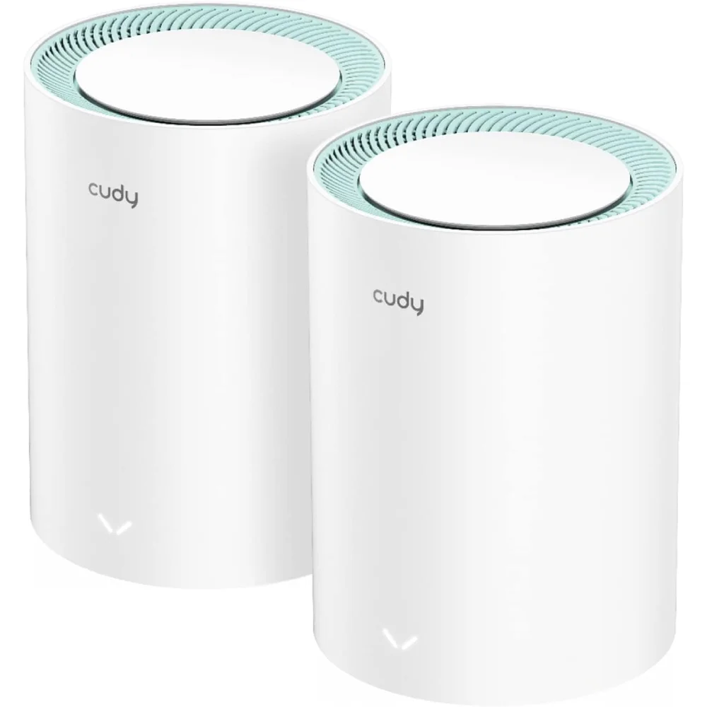 Roteador Cudy Ac1200 M1300 Mesh Gigabit Kit Com 2 Branco M1300(2-pack)_us V2.0