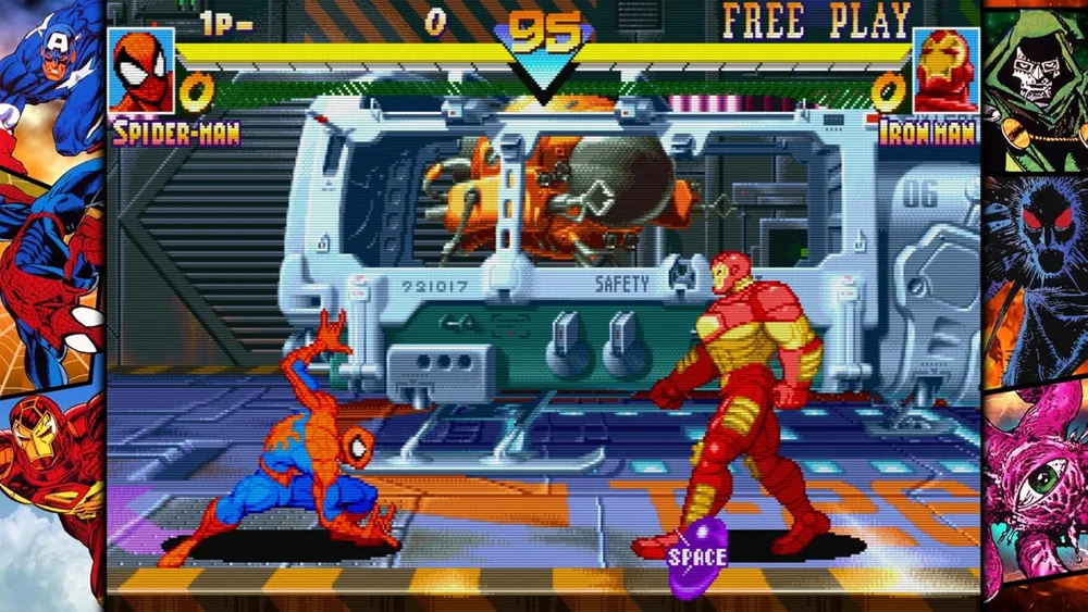 Jogo Marvel Vs Capcom Fighting Collection Arcade Classics Ps4 - Midia Fisica Jogo Marvel Vs Capcom Fighting Collection Arcade Classics Ps4 - Midia Fisica