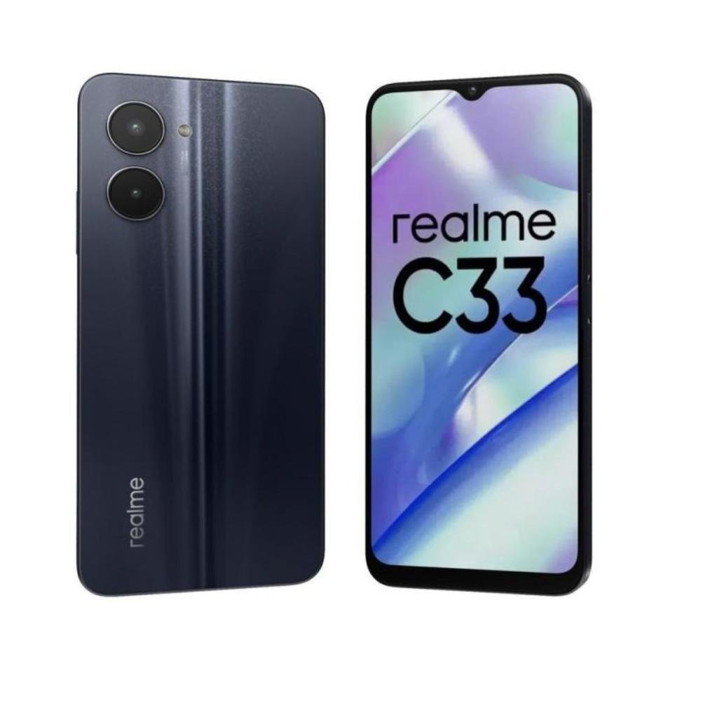 Smartphone Realme C33 4G 128GB 4GB RAM KaBuM
