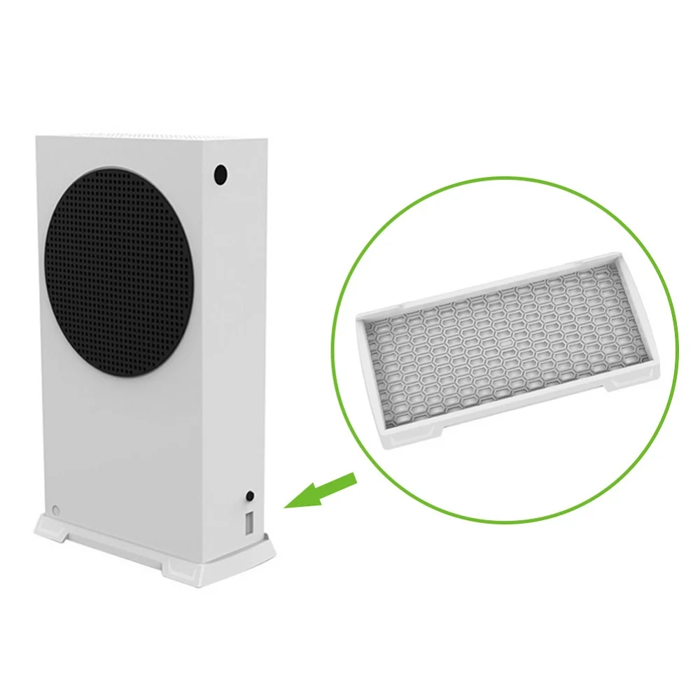 Base Suporte Vertical Stand Para XBOX Series S Branco Base Suporte Vertical Stand Para XBOX Series S Branco