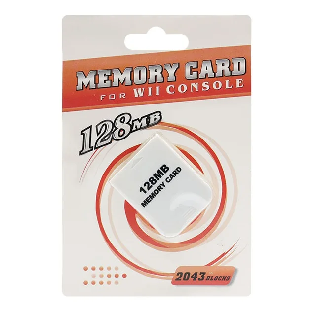 Memory Card Nintendo Wii 128mb - 2043 Blocos - Game Cube Memory Card Nintendo Wii 128mb - 2043 Blocos - Game Cube