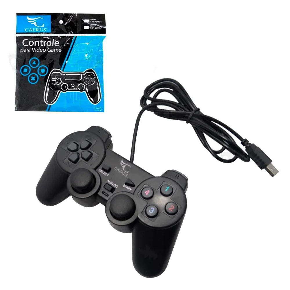 Controle Usb Para PC Caerus Crs-gm02 Controle Usb Para PC Caerus Crs-gm02