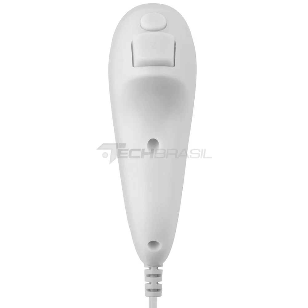 Controle Nunchuk Para Nintendo Wii E Nintendo Wii U Branco