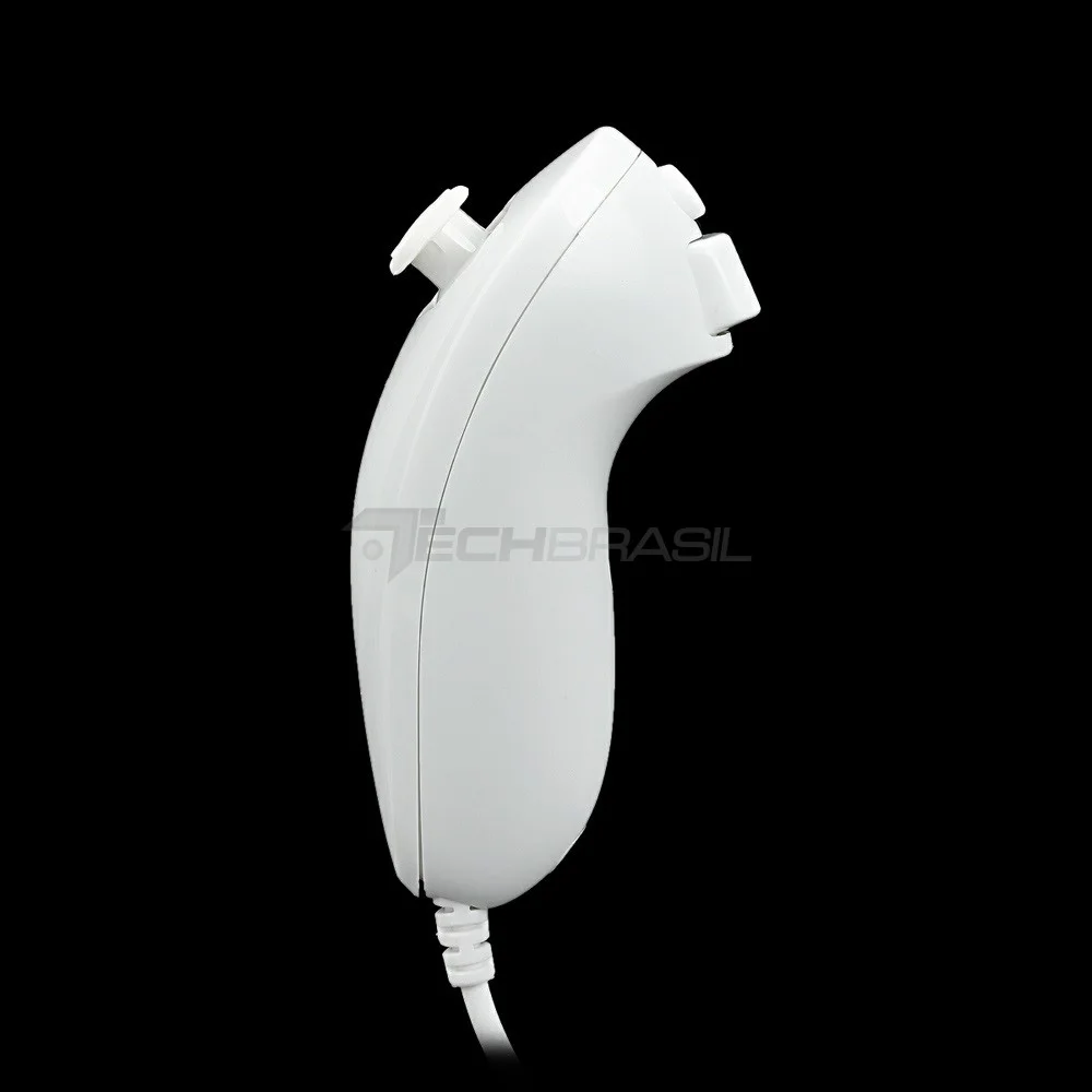 Controle Nunchuk Para Nintendo Wii E Nintendo Wii U Branco