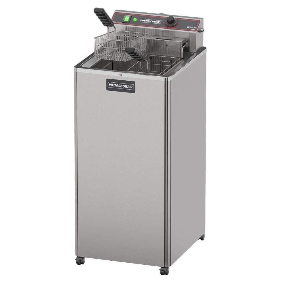 Fritador Elétrico Metalcubas Gfao30p Água E Óleo 30l 220v 8000w 10411g/18593