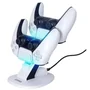 Suporte Carregador Base Controle Dualsense Playstation 5 Cor Branco