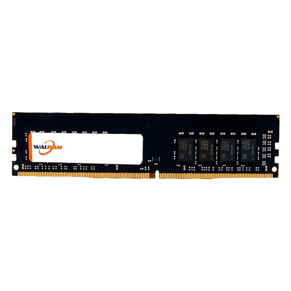 Memória Ram Desktop 4gb, 2400mhz, Ddr4, U-dimm Walram, Preta
