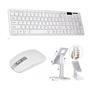 Kit Teclado + Suporte+ Mouse Para  Tablet Pad 5