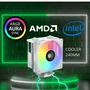 Air Cooler Mymax Mx202 ARGB Universal 240mm Branco(myc-mx202/RGB -wh)