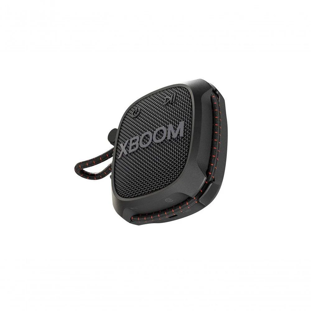 Lg Xboom Xg2t Caixa De Som Bluetooth Portátil - Resistência Militar, À Prova D´água (ip67) 10 Horas De Bateria E Cordão Ajustável