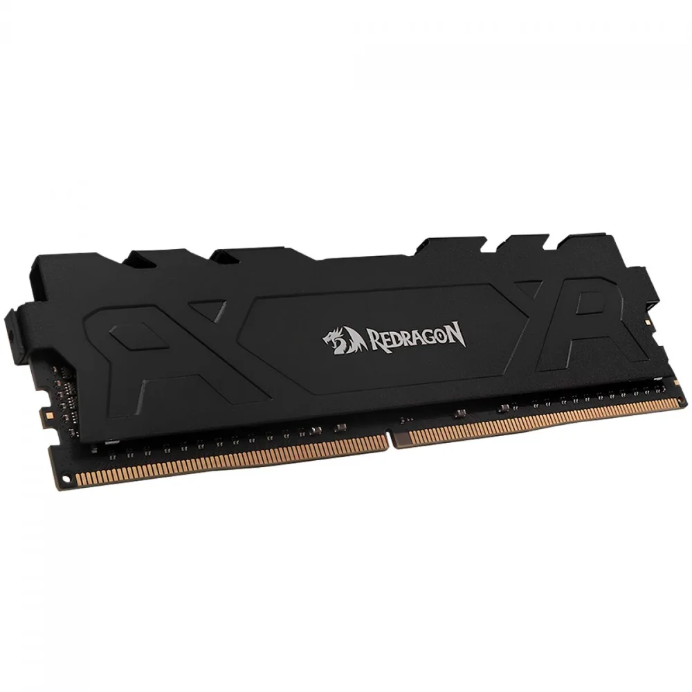 Memória Ddr4 Redragon Rage,16gb, 3200mhz,preto,gm-708 Memória Ddr4 Redragon Rage,16gb, 3200mhz,preto,gm-708