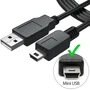 Cabo Usb V3 para controle Ps3, Carregador Para Caixa De Som, Celular, Tablet - It-blue Le-0072 0,5m – Conectividade Rápida E Resistente