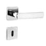 Fechadura Dama Interna Roseta Quadrada 40mm Cromado 4080901/40-zc Arouca