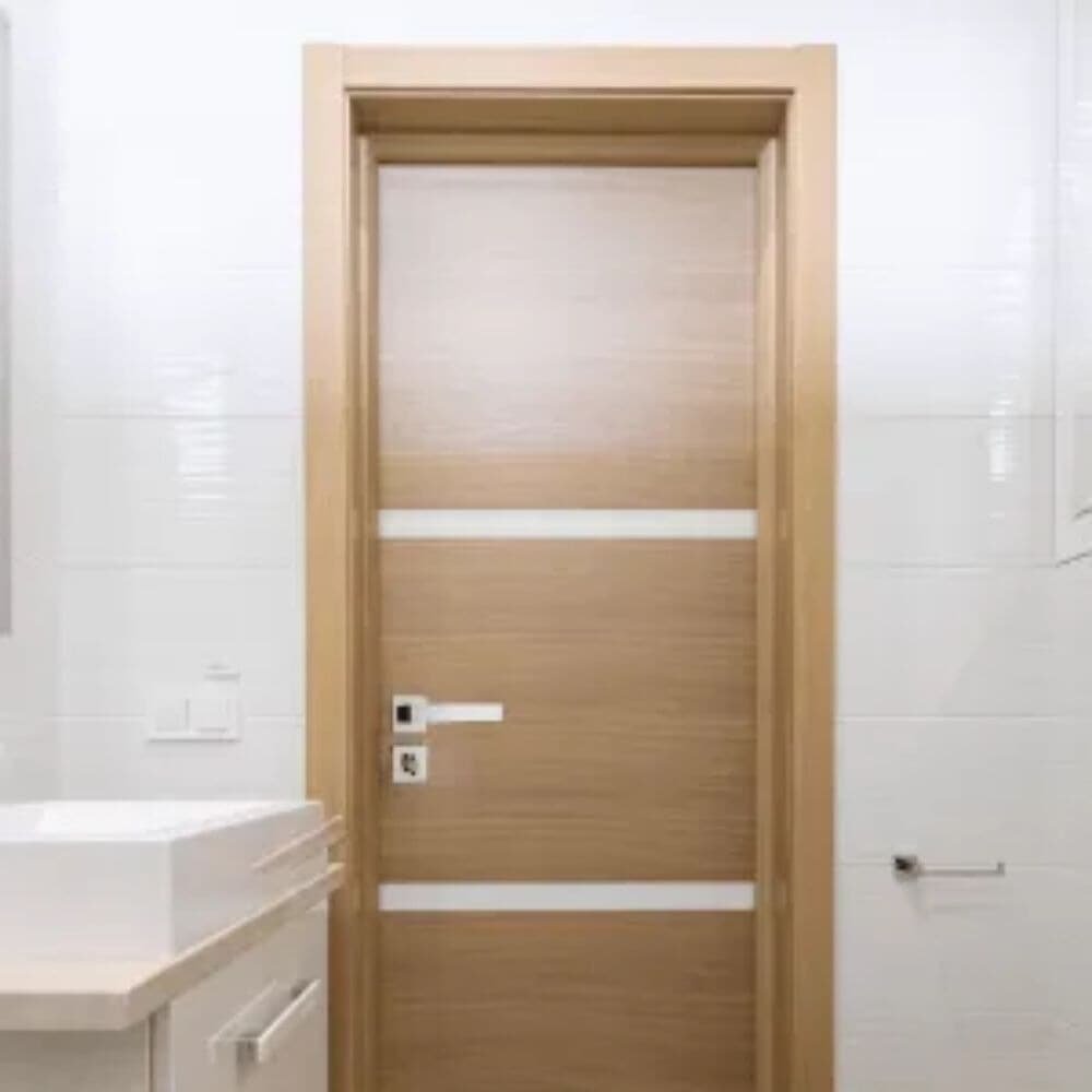 Fechadura Modena Banheiro Roseta Quadrada Escovado 40mm Mgm Fechadura Modena Banheiro Roseta Quadrada Escovado 40mm Mgm