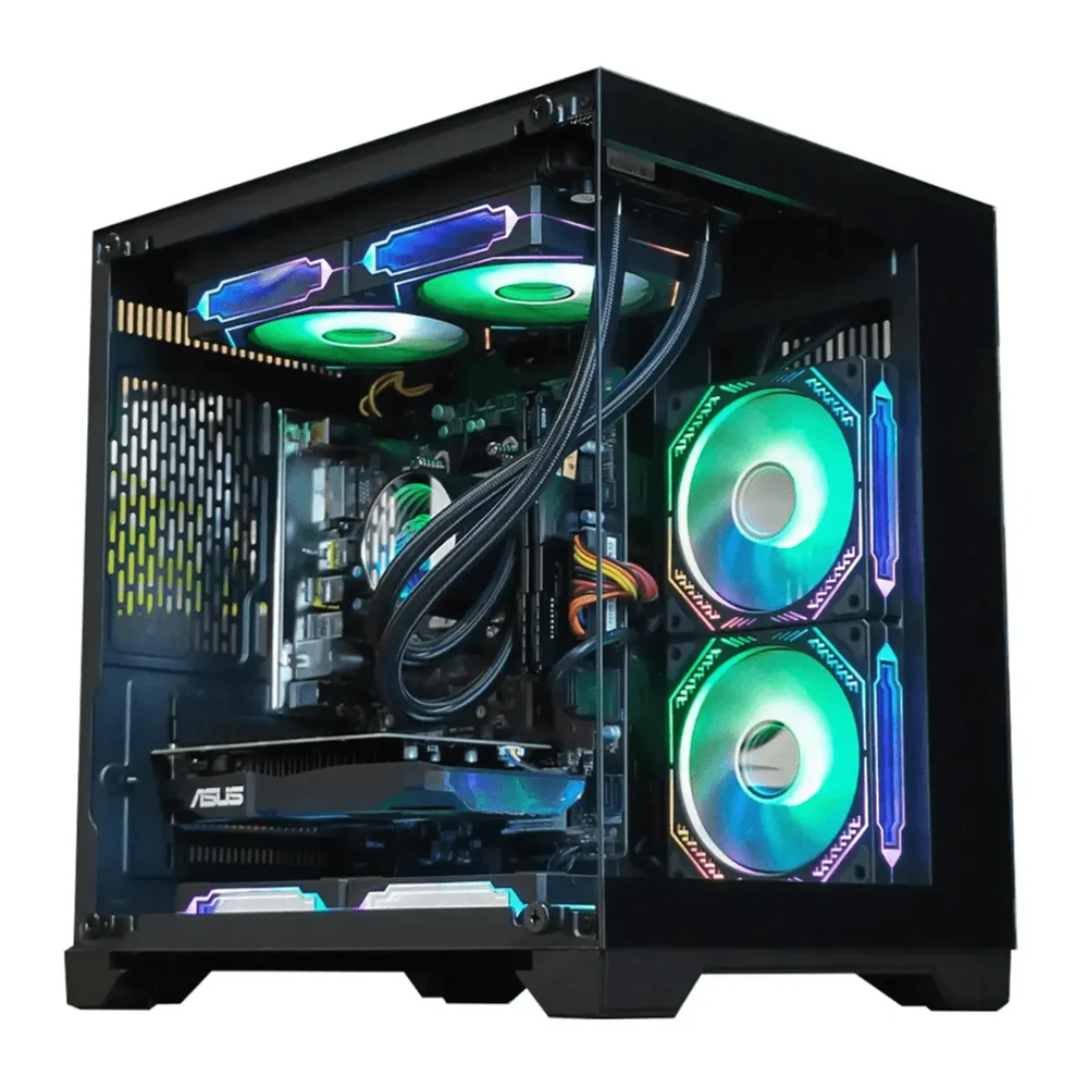 PC Gamer Completo Ryzen 5 5500, Rx 7600, 16gb Ddr4, SSD 500gb Nvme, 600w 80 Plus, PCital02-e - view 2