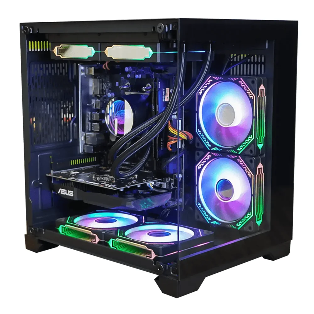 PC Gamer Completo Ryzen 5 5500, Rx 7600, 16gb Ddr4, SSD 500gb Nvme, 600w 80 Plus, PCital02-e - view 5