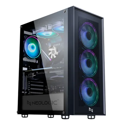 PC Gamer Black Myth High Ryzen 7 5700g, 16gb 3200mhz, (RTX 4060), SSD 480GB M.2, 600w 80 Plus, Neologic - Nli87727 U Unica Unica