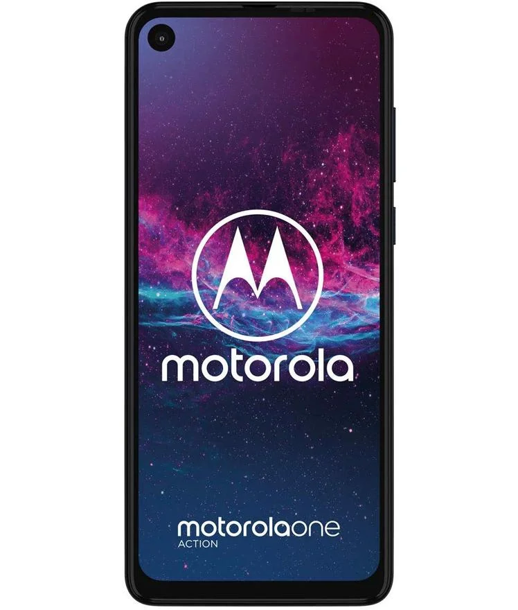Usado: Motorola One Action 128GB Azul Denim Bom - Trocafone