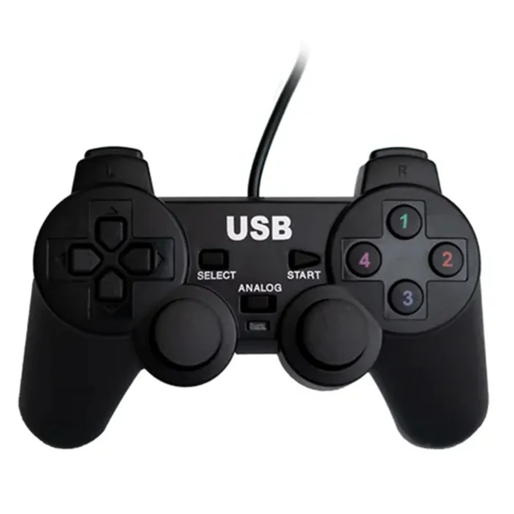 Controle Usb Universal – Compatível Com PC E Emuladores! Controle Usb Universal – Compatível Com PC E Emuladores!