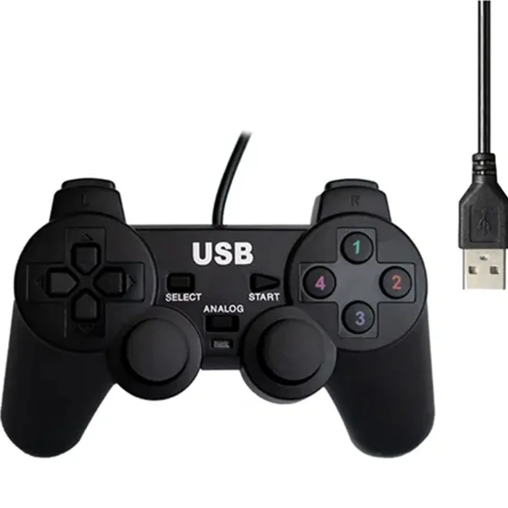 Controle Usb Universal – Compatível Com PC E Emuladores! Controle Usb Universal – Compatível Com PC E Emuladores!