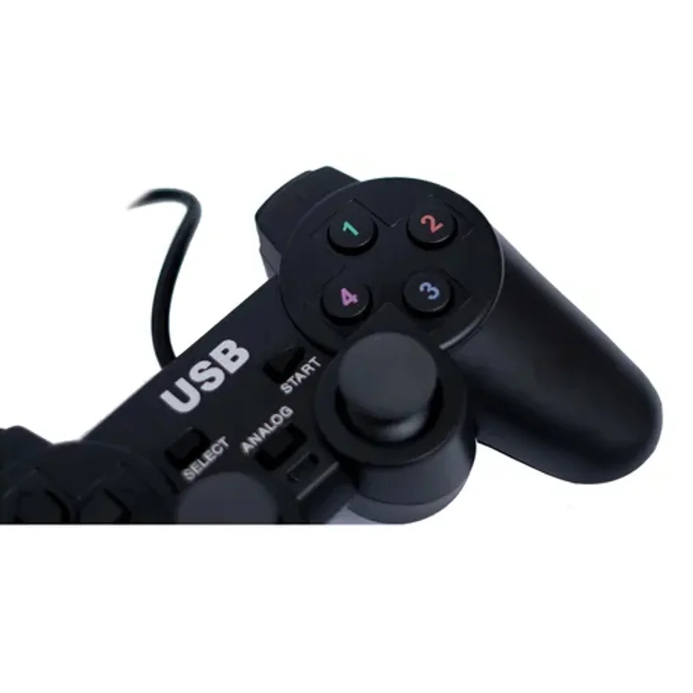 Controle Usb Universal – Compatível Com PC E Emuladores! Controle Usb Universal – Compatível Com PC E Emuladores!