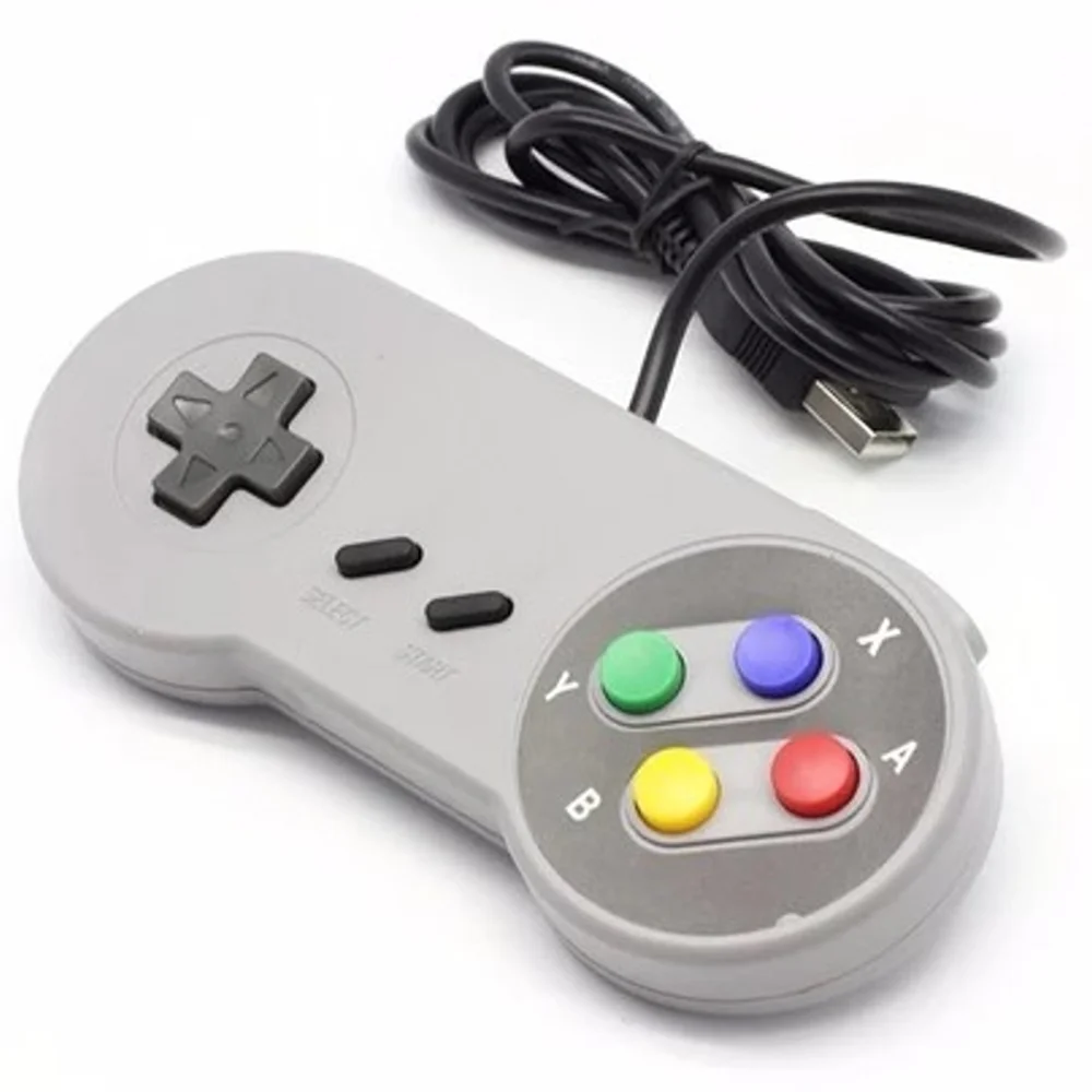 Super Controle Usb Joystick Games Retro Computador Raspberry PC Snes Box Compativel Emuladores Super Controle Usb Joystick Games Retro Computador Raspberry PC Snes Box Compativel Emuladores