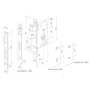 Fechadura Mobile Banheiro 55mm Cromado E Madeira M0979l R0096 Bz1952 Ta Imab