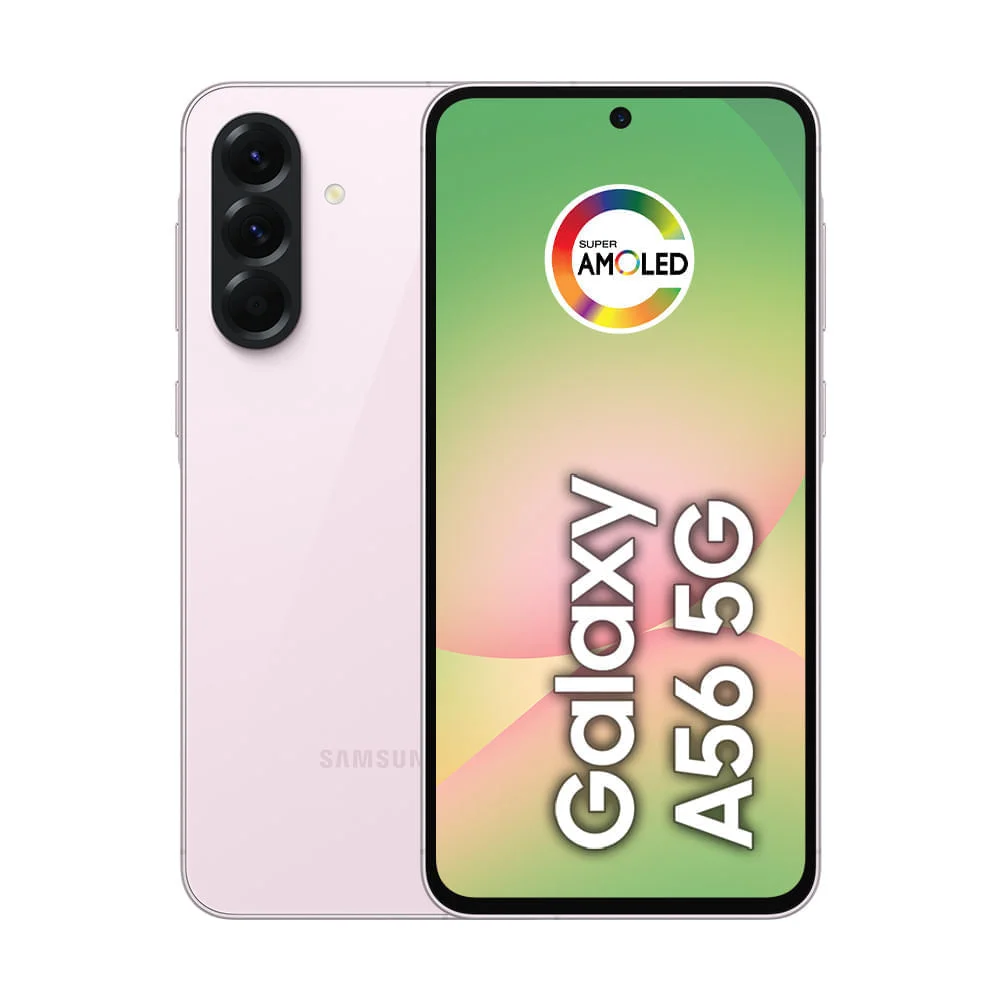 Celular Samsung Galaxy A56 5g 128GB, 8GB Ram, Câmera 50mp, Ip67, Super AmoLED 6.7”, Recursos Ai - Rosa