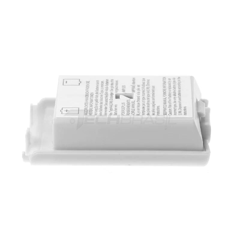4 Suporte De Pilhas Controle XBOX 360 Tampa De Bateria Branca 4 Suporte De Pilhas Controle XBOX 360 Tampa De Bateria Branca