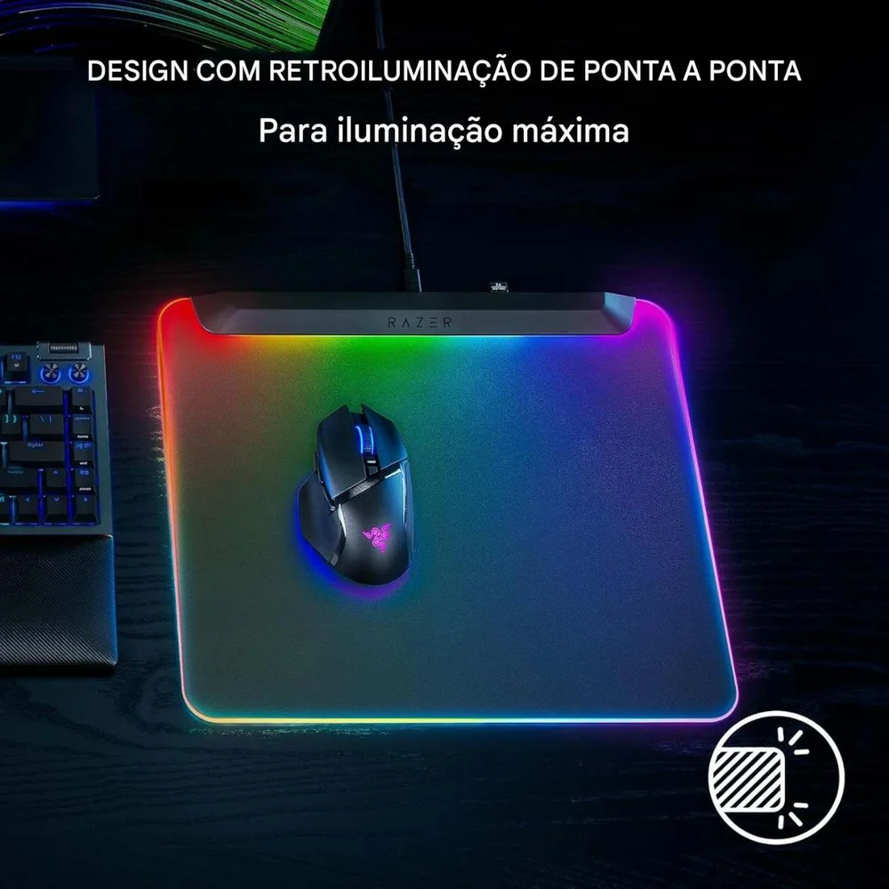 Razer Firefly V2 Pro RGBマウスパッド Produtos com até 15 OFF no PIX KaBuM